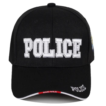 Nueva POLICÍA Mens Tactical Cap SWAT de la Gorra de Béisbol de los Hombres Gorras Para Hombre Mujer Snapback Hueso Masculino Ejército Cap Carta