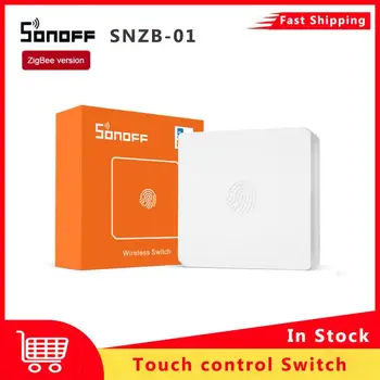 Nueva SONOFF SNZB-01 Zigbee Wireless Smart Home Interruptor de Notificación de batería Baja en la dirección de e-WeLink Aplicación Trabajar Con SONOFF ZBBridge IFTTT