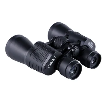 Nuevo Binocular 10x50 Telescopios con Teléfono Clip HD Óptico Prisma Bak4 Poderoso Caza Ligero para la Observación de Aves Visión de Viaje