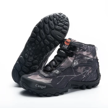 NUEVO Camuflaje Táctico Botas de los Hombres Impermeables Botas Tácticas Militares de Combate al aire libre Zapatos de Trekking Zapatillas de deporte Hombre Senderismo Botas de Caza