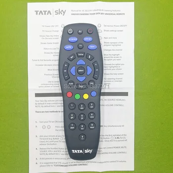 Nuevo control remoto original RC3823701/01b 3139 238 33331 para tata sky decodificador de TV lcd