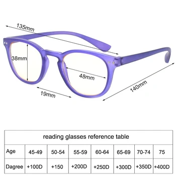 Nuevo multi Anti Azul Rayos Equipo de Gafas de Lectura, Gafas de los rayos UV 400 Radiación Resistente gafas de Juegos de Gafas de 0.5 a 4.0