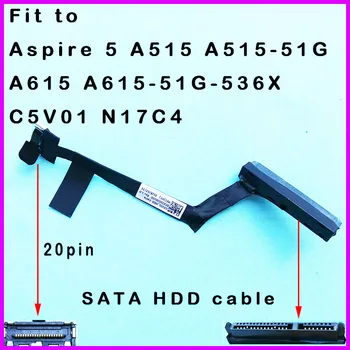 Nuevo original de disco duro SATA Cable de la Unidad de disco Duro Conector Para Acer Aspire 5 A515 A515-51G A615 A615-51G-536X C5V01 N17C4 DC02002SU00