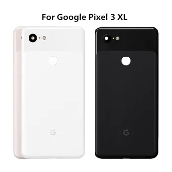 Nuevo Para Google Pixel 3 XL de la Batería Cubierta de la Puerta de Atrás de Vivienda de la parte Posterior de la funda Para Google Pixel 3XL Cubierta Posterior de la Puerta de la Batería de Reemplazo
