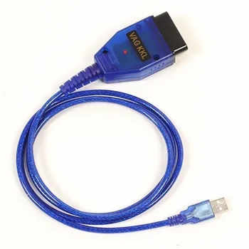 OBD2 Cable USB de VAG-COM 409.1 KKL analizador Auto de la Herramienta de análisis para el Asiento de las herramientas de Diagnóstico