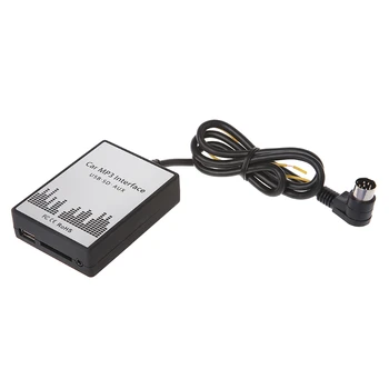 OOTDTY USB SD AUX del Coche Reproductor de Música MP3 Adaptador para Volvo HU-serie C70 S40/60/80 V70 XC70 Interfaz de Instalación Simple