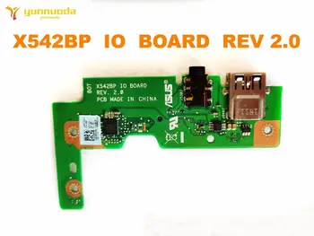 Original para ASUS X542BP USB de Audio de la placa de la junta de X542BP IO BOARD REV 2.0 probado el bien de envío gratis