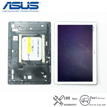 Original Para Asus ZenPad 10 Z300 Z300C ZP023 Pantalla LCD Digitalizador de Pantalla Táctil Sensor del Panel de Montaje con Marco