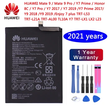 Original Teléfono de Reemplazo de la Batería Para Huawei P8 P9 P10 LITE Mate 8 9 10 Pro P20 Nova Pro 2 Plus honor 8 5C 7C 7A batería
