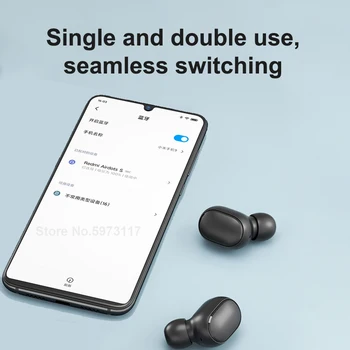 Original Xiaomi Redmi Airdots S TWS auricular Inalámbrico de Airdots2 SÍ control por Voz Bluetooth 5.0 de reducción de Ruido Control de Grifo