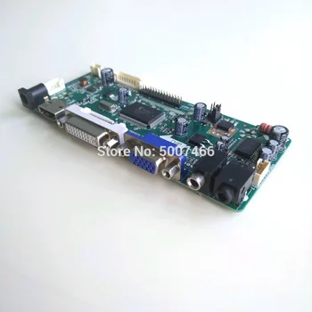 Para B140XW02 V. 1/V2/V3/V4/V0 1366*768 M. NT68676 controlador de pantalla de la unidad de la tarjeta VGA DVI, LVDS 40-Pin WLED LED notebook PC kit