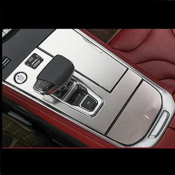 Para Changan cs85 Coupe 2019 ABS Cromo del coche Cubierta de Engranajes de Taza de Agua Frame Panel Interior de Adornos de Coche de Estilo de la Decoración de Accesorios