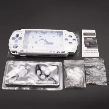 Para PSP3000 PSP 3000 Juego de Consola de la sustitución total de la vivienda shell de la cubierta del caso con botones kit de