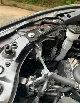 Para Toyota Highlander Kluger (XU50)-2019 Auto Capó Delantero del Capó Modificar Fibra de Carbono, el Gas de los Puntales de Elevación de Soporte del Amortiguador de Choque