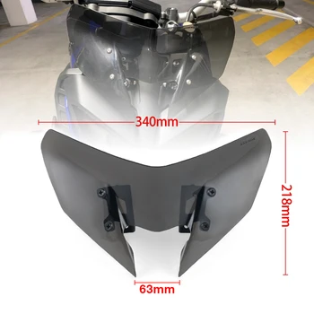 Parabrisas nuevo Pare-brise Para YAMAHA MT-09 FZ-09 MT09 SP FZ09 2017-2020 2019 Accesorios de la Motocicleta de Pantalla de Cristal Parabrisas