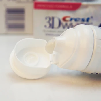 Pasta de dientes para Blanquear Crest 3D White Luxe Brillo blanco de Pasta Dental, Cuidado de la Higiene Oral de los Productos de Blanqueamiento de Dientes 116g