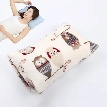 Pequeña almohada con funda de almohada suave y llena de núcleo para adultos de la siesta resto pequeño sueño almohada enviar bolsa de almacenamiento como regalo
