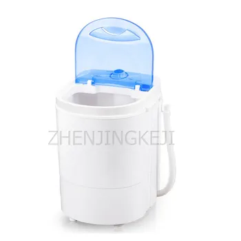 Pequeño Mini lavadora 260W Solo bañera Portátil Semi-automático de la Deshidratación de los Niños Ropa Ropa interior de la Camisa de Lavandería Herramientas