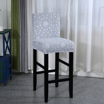 Pequeño tramo de tamaño de la silla de cubierta para comedor de la oficina de banquetes silla protector de material elástico sillón de la cubierta