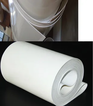 (Personalizar cinta Transportadora ) 1300x250x2mm de PVC Blanco de Grado de Alimentos de Transmisión de la Correa Transportadora Cinturón Industrial