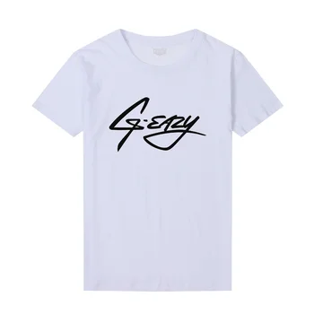 Pkorli G Eazy Camisetas de los Hombres de Rap Hip Hop Música Weeknd G-Eazy Bayarea XO T-Camisa Masculina Casual de Verano Camisetas