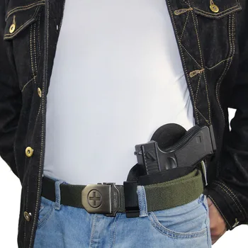 Portación oculta Funda Universal Pistolera para Glock 17 18 19 26 43 Beretta M92f SIG Sauer p226 CZ75 a la Izquierda de la mano Derecha Fundas