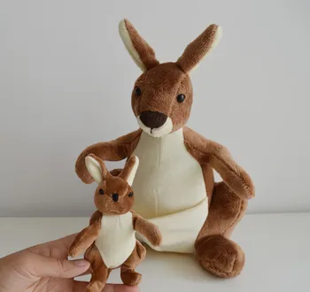 Precioso canguro de peluche de juguete de peluche de canguro monther& regalo la muñeca del bebé de unos 30 cm de