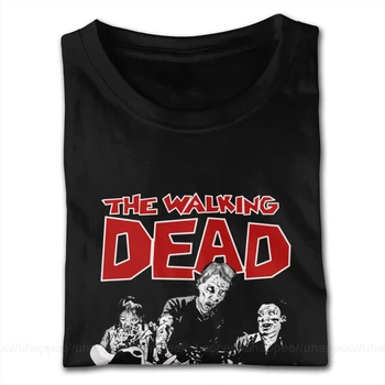 Precioso Walking Dead A3 Camisetas Camisetas para los Hombres 3XL manga Corta de Algodón Suave Cuello Redondo Camiseta