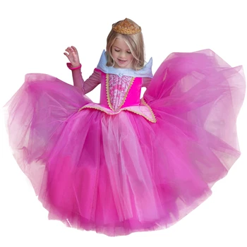 Princesa Vestido De Niña De Las Niñas De La Fiesta De Navidad, Disfraces Para Niños Niñas Ropa De Fantasía De La Bola De Niños Visten Para Arriba