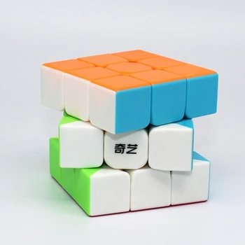 Qiyi cubo Qiyi guerrero w 3x3x3 puzzle cubo mágico Qiyi 3x3 cubo de la velocidad Qiyi 3x3x3 cubo magico profissional educativo Ventiladores de Juguetes