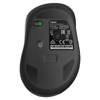 Rapoo M500 Original Multi-Modo Silencioso Ratón Inalámbrico con 1600DPI Fácil Interruptor de Bluetooth 3.0/4.0 & 2.4 G