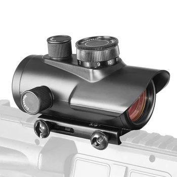 Red Dot Sight Ámbito Holográfica 1X30 11mm & 20mm Weaver de Rail de Montaje para la Táctica de Caza Óptica 5-0040
