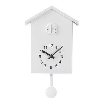 Reloj De Cuco Del Reloj De Pared - Movimiento Chalet De Estilo Minimalista Y Moderno Diseño
