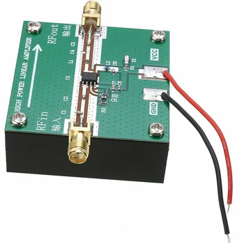 RF2126 400MHZ-2700MHZ de banda ancha de RF Amplificador de Potencia de 2.4 GHZ 1W Para Bluetooth Jamón Amplificador de la Radio con el disipador de calor