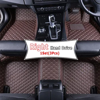 RHD Alfombras Para Subaru Forester 2018 2017 2016 2013 Coche alfombras de Auto Cubre los Accesorios de Cuero Floorliners