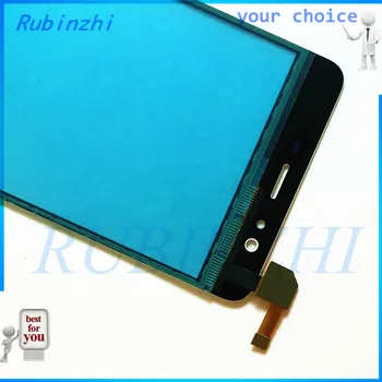 RUBINZHI + Cinta Teléfono de Pantalla Táctil Digitalizador Cristal Frontal del Sensor del Panel Táctil Para ZTE Nubia M2 Lite NX573J de la pantalla Táctil del Reemplazo