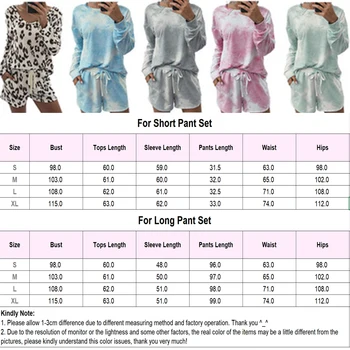 Sexy Pijama Conjuntos de Tinte del Lazo de las Mujeres Pijamas Lingeries ropa de hogar se Adapte a Loungewear Femenina Primavera Casual ropa de dormir ropa de Dormir de Leopardo