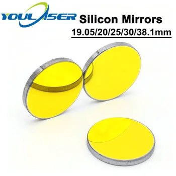 Si el Láser Espejo 19.05 20 25 30 38.1 mm Láser de Co2 Reflejan los Espejos Para el Grabado de la Máquina de Corte de Envío Gratis