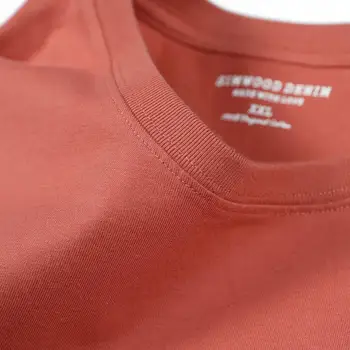 SIWMOOD 2020 Verano nueva copia de la carta de la impresión de la camiseta hombre algodón Transpirable tops camisetas de moda amante de la ropa de SJ120082