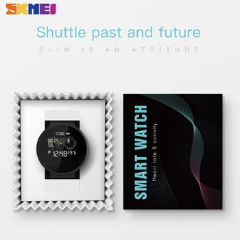 SKMEI Deporte de las Señoras Relojes para Hombre Bluetooth Impermeable Sueño Monitor de reloj de Pulsera Para Huawei, Xiaomi GPS Rastreador de fitness reloj B36M