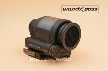 SRS de Vista 1X38 Red Dot Sight Ámbito w/ QD Montaje de la Óptica Rifle de Alcance Táctico de Caza Reflejo de Vista de Sistema de Energía Solar w/ killflash