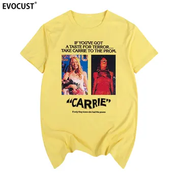 StephenKing Carrie HORROR T-shirt de Algodón para Hombres camiseta de Nueva CAMISETA de la CAMISETA de la Mujer