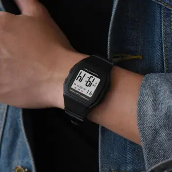 SYNOKE los Hombres Relojes de Moda Reloj de Deporte de la Vida Militar de la prenda Impermeable LED de Alarma Digital para Hombre relojes de Pulsera Relojes Homme Relogios