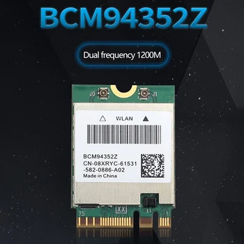 Tarjeta WiFi BCM94352Z 5G/2.4 G de Banda Dual 1200Mbps Bluetooth 4.0 M. 2 NGFF para Hackintosh el Soporte de MAC, Airdrop de Envío