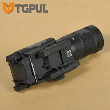 TGPUL Táctica X400V Pistola Linterna Láser Rojo Constante / Momentáneo/ Strobe Arma de la Luz LED de la Pistola Airsoft Caza de Tiro
