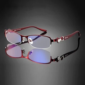 TR90 Anti luz Azul Gafas de led de Lectura, Gafas de mujeres Radiación resistente Gafas de Juegos de Ordenador de los anteojos con Marcos de Gafas