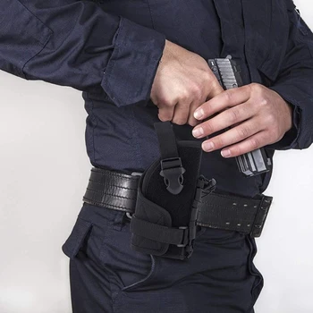 Táctica Pistolera de Airsoft Pistolas Titular Con Mag Pouch Molle Cinturón de la Pistola de la Funda para Pistola Glock Accesorios de Armas de Caza