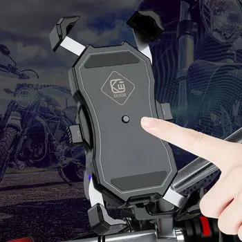 Universal de 360 Grados Giratoria de la Bici de la Bicicleta de la Motocicleta de Teléfono de la Titular de la Base de la Abrazadera de Montaje para el iPhone oneplus 3.5-6.5