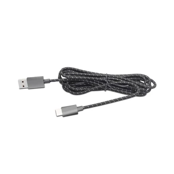 Universal de Nylon 275cm USB de Tipo C Cable de Datos Cable de Carga para PS5 Interruptor de Mando Móvil del Teléfono Celular Tablet PC