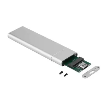USB 3.1 a M. 2 NGFF SSD Recinto NVME M-Clave para el Tipo C de la caja del Adaptador Para nvme SSD USB3.1 M. 2 NGFF SSD SATA de Disco Duro Móvil